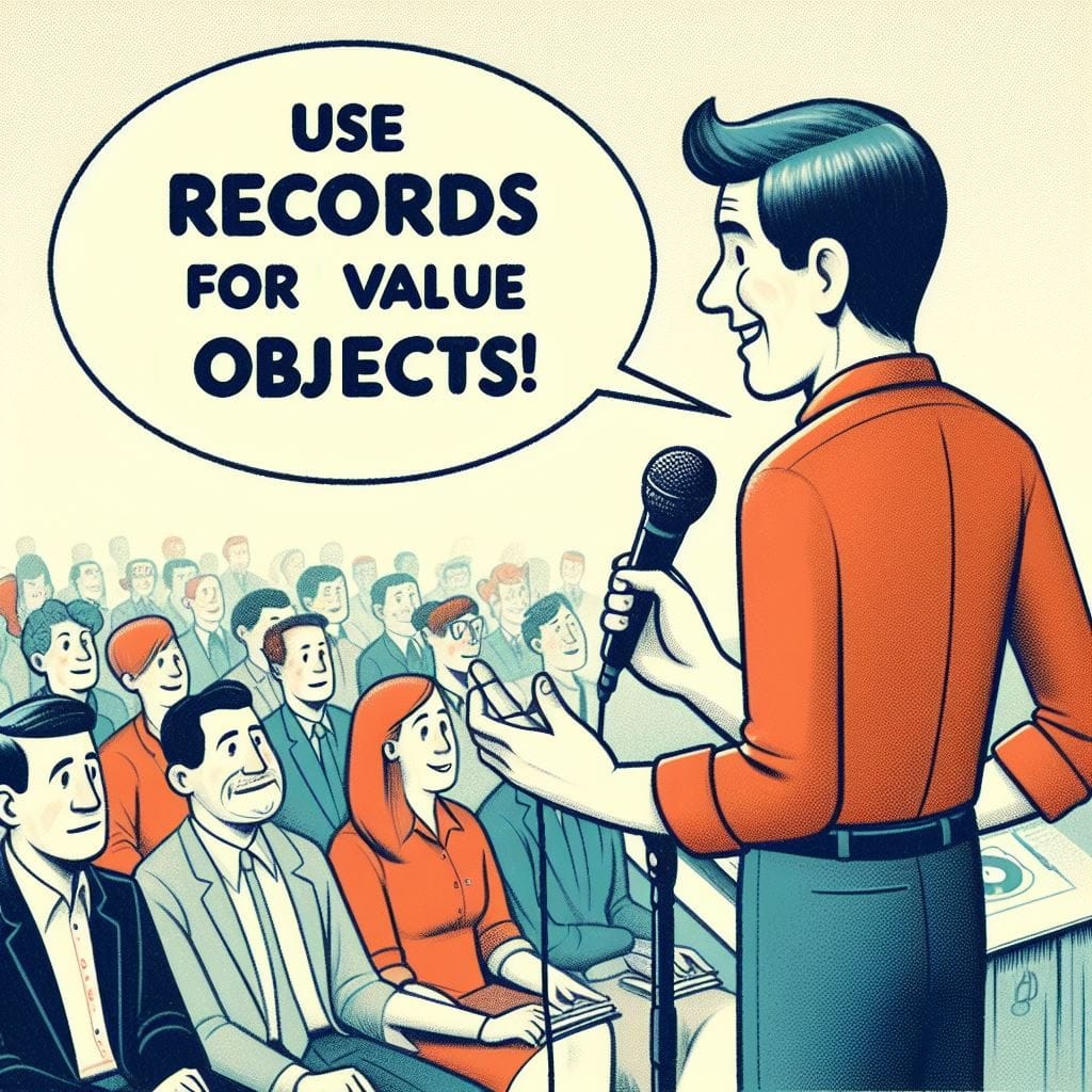 C# record may mislead you